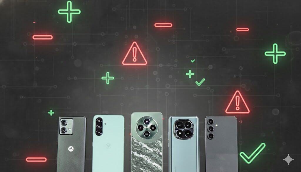 5 Smartphones Que Podem Ser Más Escolhas em 2025 (e Quais Modelos Comprar no Lugar)