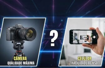 Vídeos com Câmera ou Celular em 2025: Qualidade máxima ou facilidade de uso?