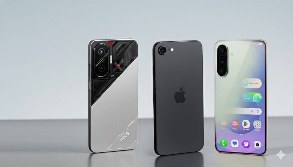 Três escolhas inteligentes de celular em 2025: equilíbrio perfeito entre preço, performance e longevidade Três escolhas inteligentes de celular em 2025: equilíbrio perfeito entre preço, performance e longevidade