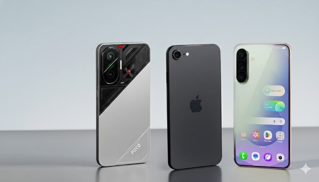 Três escolhas inteligentes de celular em 2025: equilíbrio perfeito entre preço, performance e longevidade Três escolhas inteligentes de celular em 2025: equilíbrio perfeito entre preço, performance e longevidade