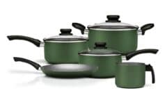 Jogo de panelas Aluminio antiaderente 5pçs Maximum Stone Verde Panelux