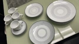 Promotop: As melhores Promoções,cupons e descontos! Aparelho De Jantar Tramontina Griz Porcelana Decorada 20 Peças