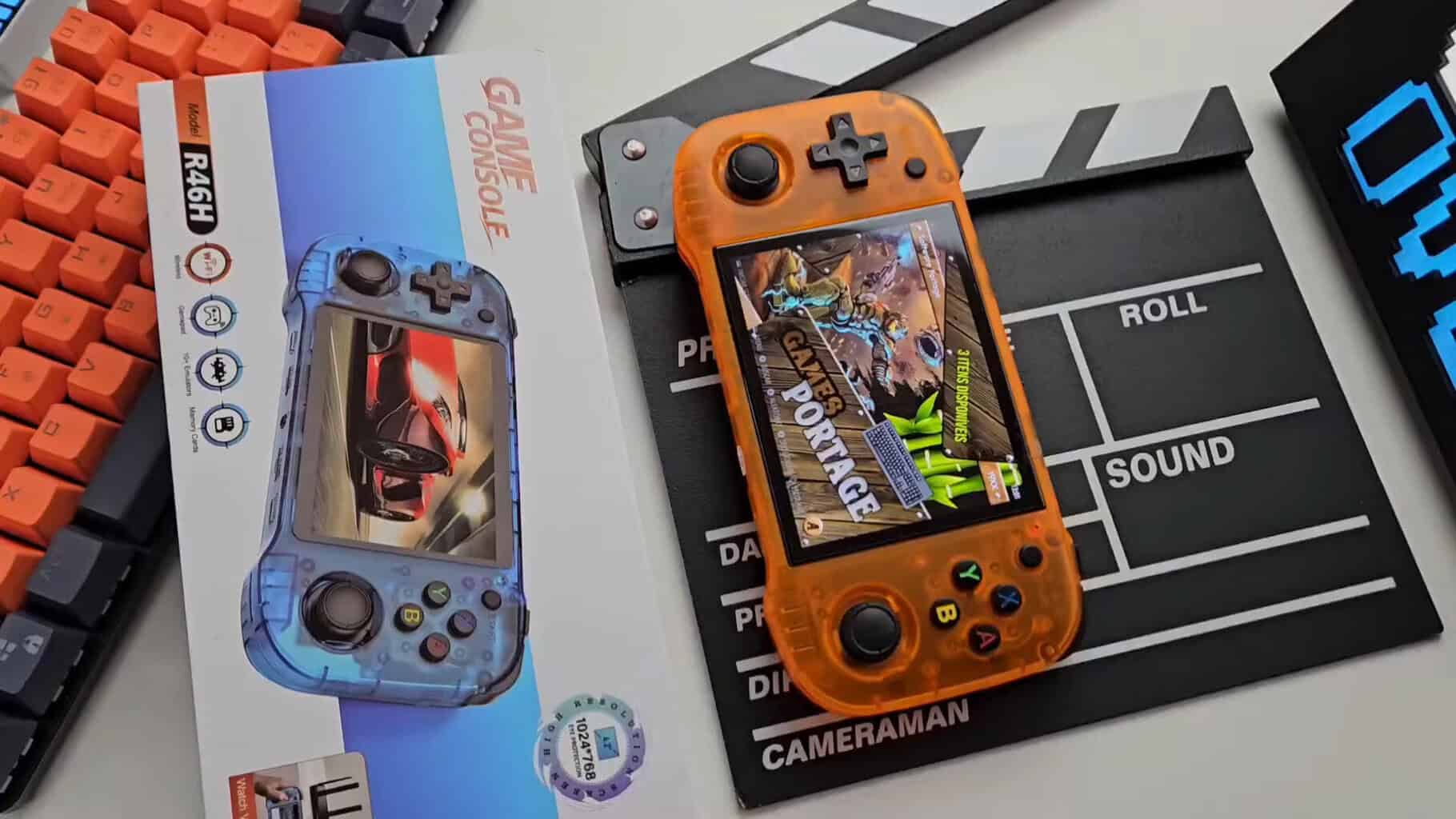 R46H: o novo console portátil com tela incrível e Wi-Fi que supera o R36S R46H: o novo console portátil com tela incrível e Wi-Fi que supera o R36S