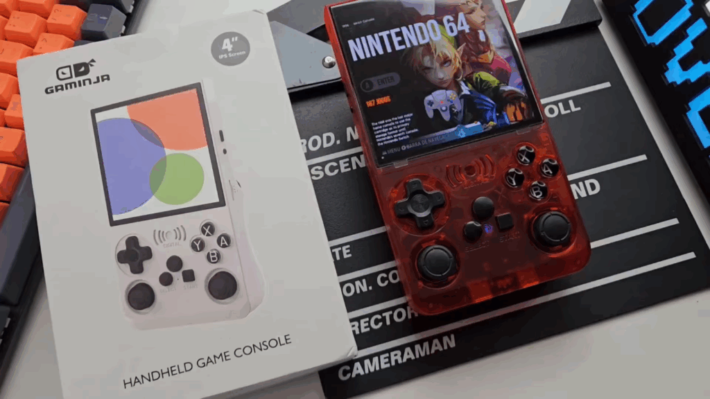 Gaminja ANS13: O Console Portátil de 4 Polegadas Que Pode Surpreender em 2025 Gaminja ANS13: O Console Portátil de 4 Polegadas Que Pode Surpreender em 2025
