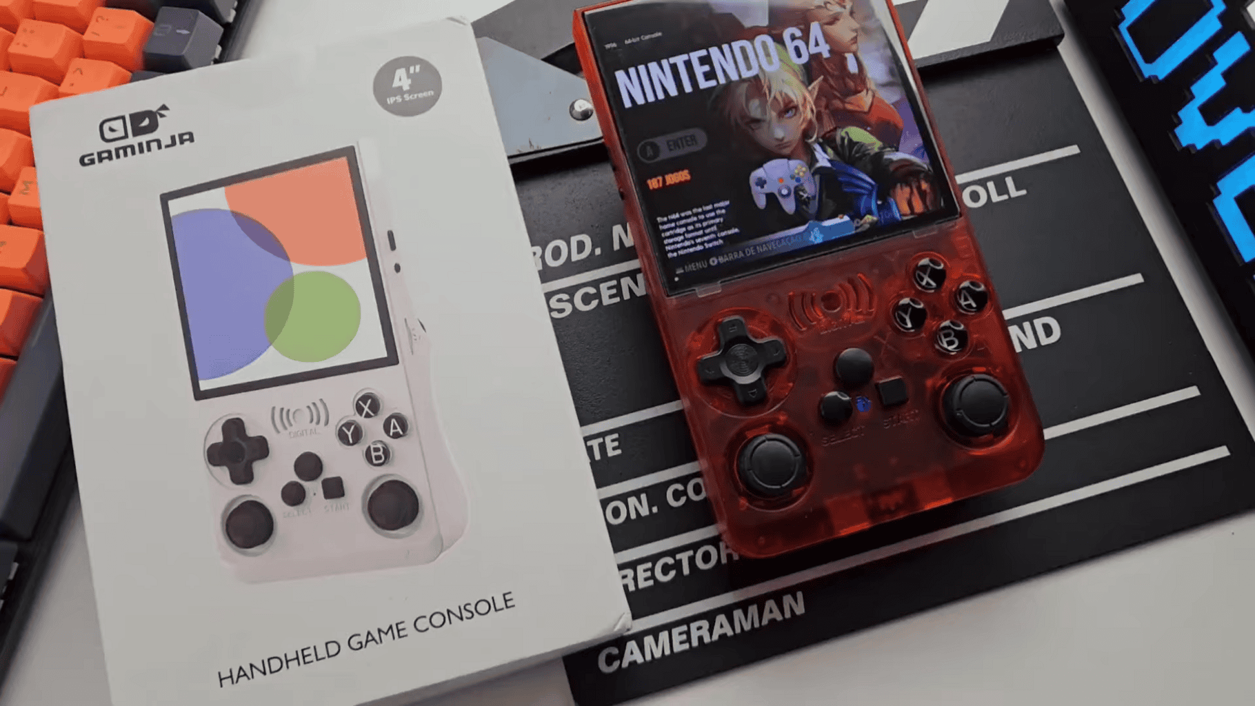 Gaminja ANS13: O Console Portátil de 4 Polegadas Que Pode Surpreender em 2025 Gaminja ANS13: O Console Portátil de 4 Polegadas Que Pode Surpreender em 2025