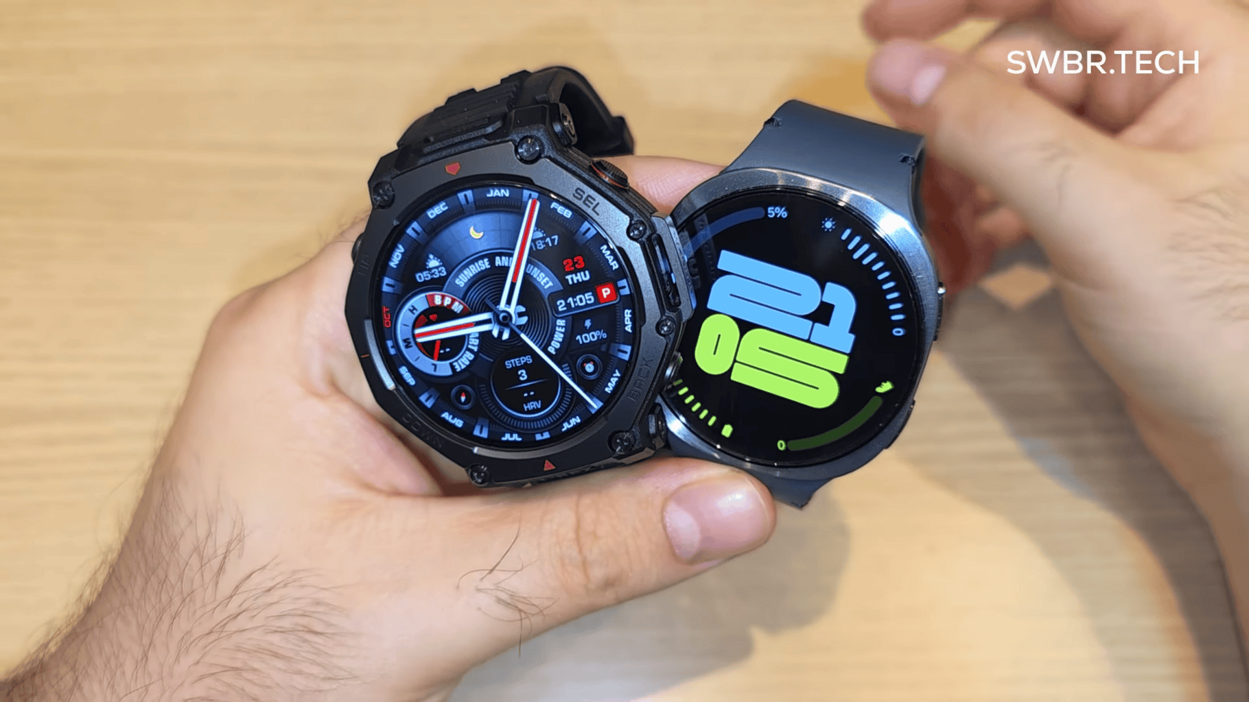 AMAZFIT T-REX 3 PRO vs GALAXY WATCH 8: qual smartwatch comprar em 2025?