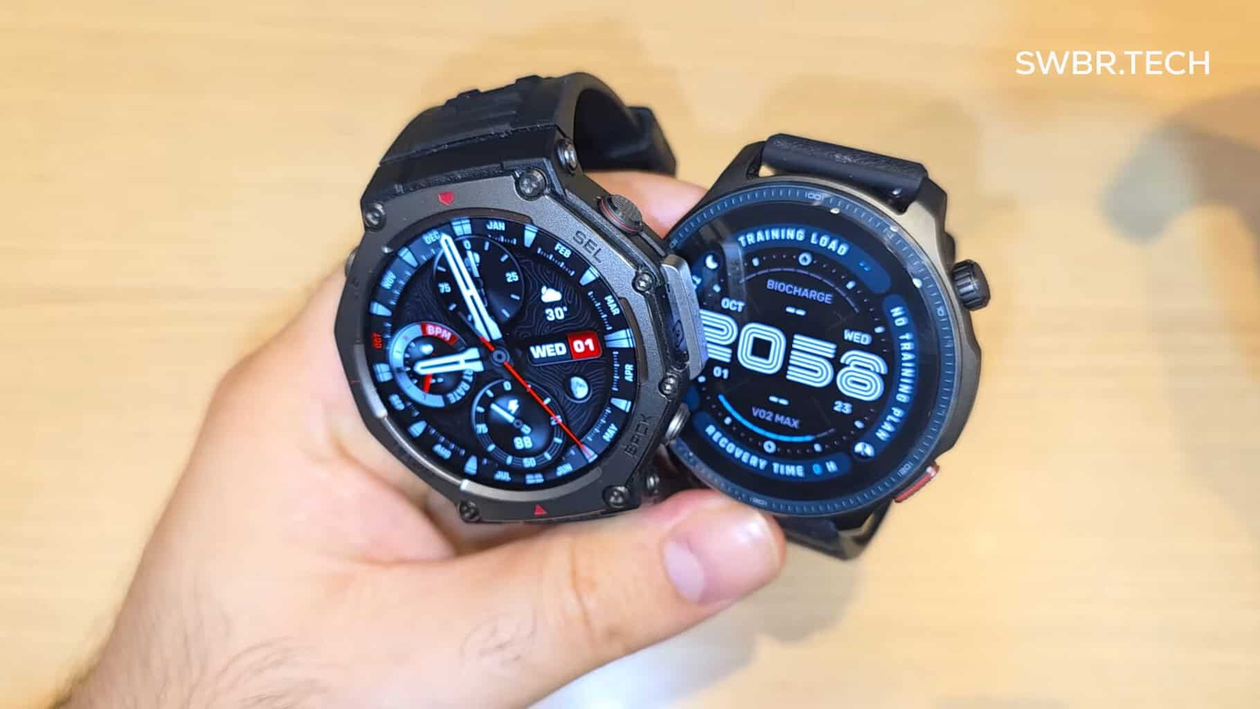 Amazfit T-Rex 3 vs Amazfit Balance 2: Qual vale mais a pena em 2025?