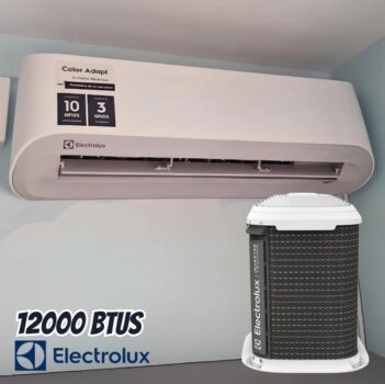 Ar Condicionado Split Hi Wall Electrolux Color 12.000 Btus Frio 220v R-32
