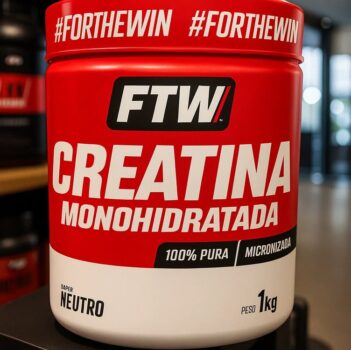 Creatina Monohidratada 100% Pura Pote 1kg - FTW