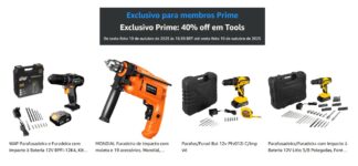 Cupom 40% OFF em Ferramentas - Amazon