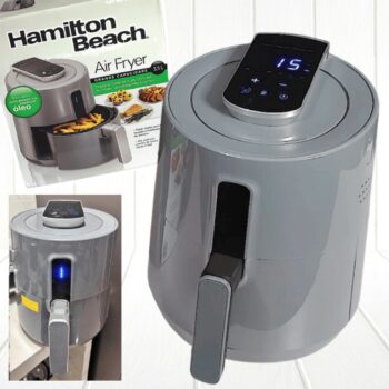 Fritadeira Air Fryer Eletrica 3,5 Litros 1400 W Hamilton Beach 127V