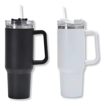 Garrafa Térmica Inox 1200ml Dupla Tampa Coloridos