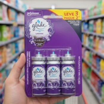 Glade Aromatizador de Ambiente Spray Refil, Odorizador de Ambiente Lavanda, Leve 3 Pague 2, 12ml cada