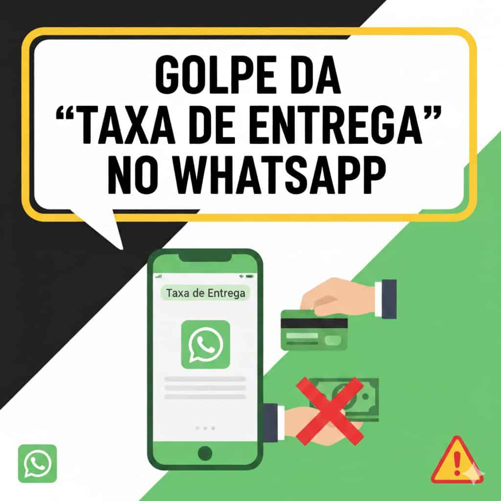 Golpe da “taxa de entrega” no WhatsApp: como se proteger nas compras na Shopee e AliExpress (Anjun Express) — guia completo para a Black Friday Golpe da “taxa de entrega” no WhatsApp: como se proteger nas compras na Shopee e AliExpress (Anjun Express) — guia completo para a Black Friday