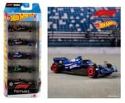 Hot Wheels Diecast Veículo de Brinquedo Racing Pacote 5 carros para crianças a partir de 3 anos