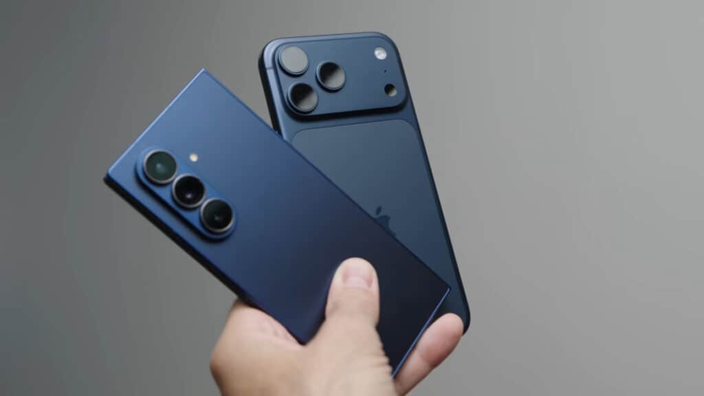 iPhone 17 Pro e Galaxy Z Fold 7: A Dupla Perfeita para Trabalho e Diversão em 2025 iPhone 17 Pro e Galaxy Z Fold 7: A Dupla Perfeita para Trabalho e Diversão em 2025