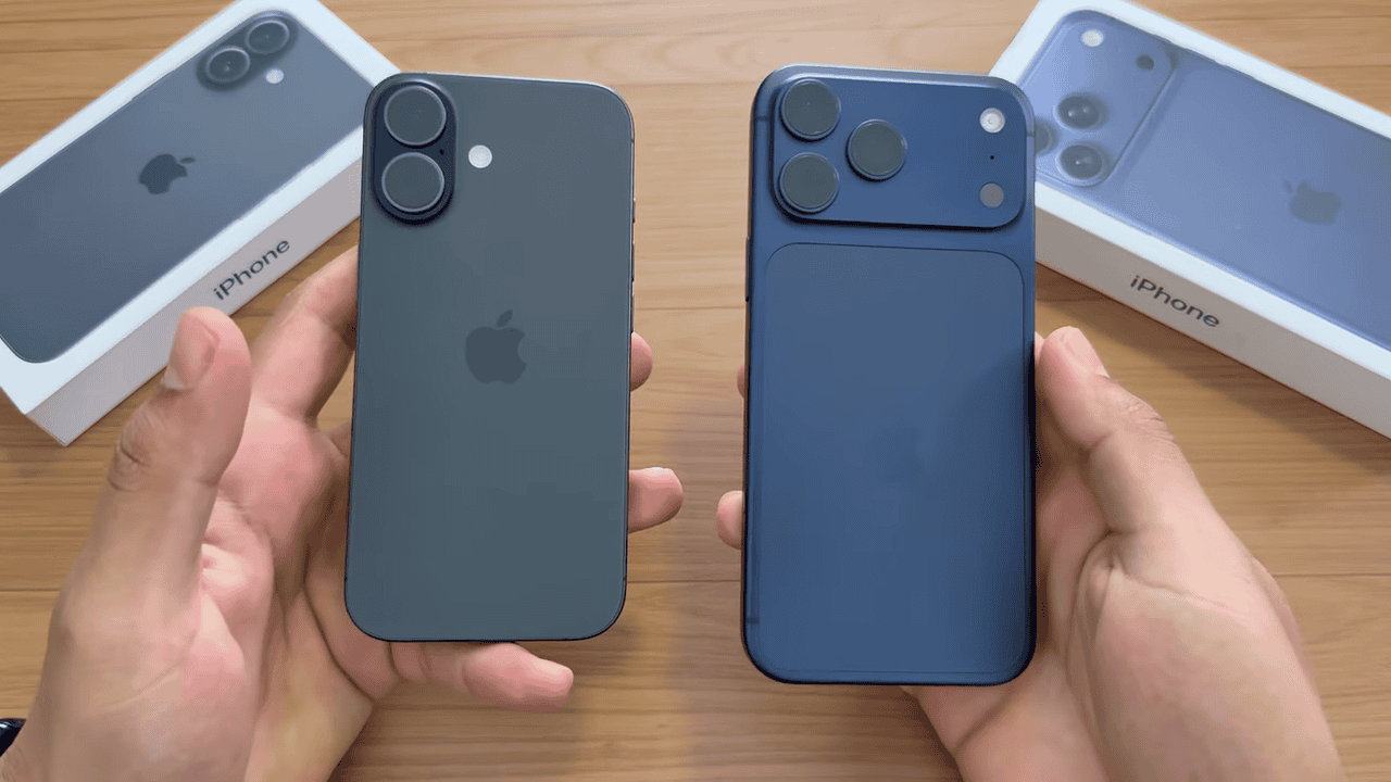 iPhone 17 vs iPhone 17 Pro Max: comparativo completo para descobrir qual realmente vale mais a pena