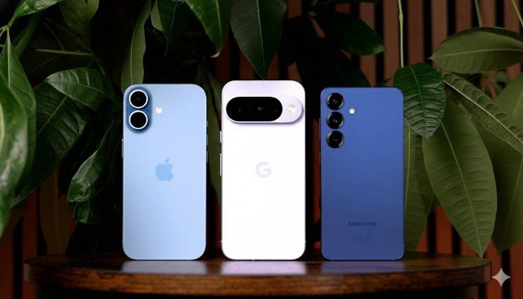 iPhone 17 vs Pixel 10 vs Galaxy S25: qual compacto entregar mais por menos em 2025