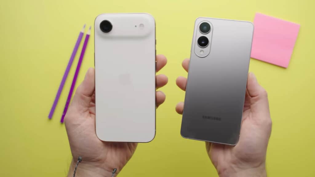 iPhone Air e Galaxy S25 Edge: os celulares mais finos de 2025 valem mesmo a pena?
