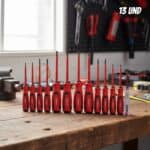 Kit Jogo De Chaves Fenda E Philips Isolada Imantada 13 Peças - Bomber