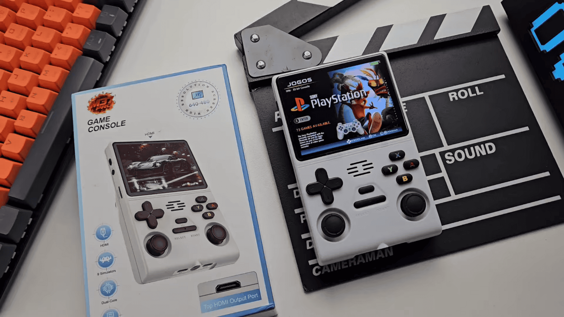 M18 e M37 Pro: O Novo Console Portátil Que Conecta na TV e Surpreende pelo Custo-Benefício