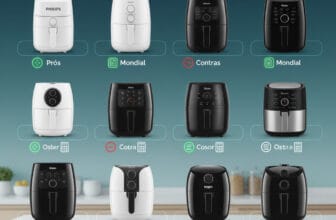 Melhor air fryer custo-benefício de 2025: 10 modelos campeões (com prós, contras, fichas técnicas e cálculo de consumo)