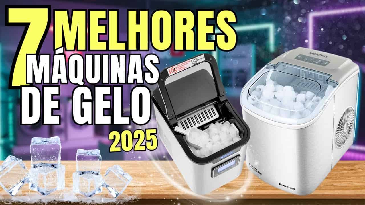 Melhores Máquinas de Gelo 2025: de 12 a 45 kg — EOS, Gelopar, Mondial e mais