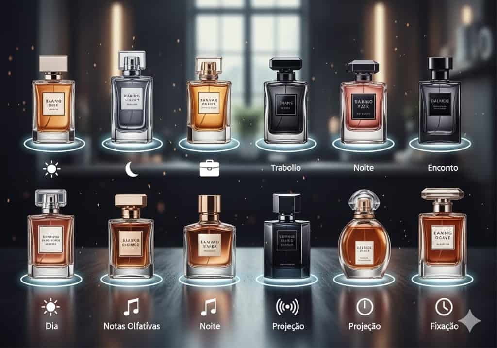 Melhores perfumes masculinos de 2025: 12 escolhas certeiras para cada ocasião (com notas, projeção e fixação)