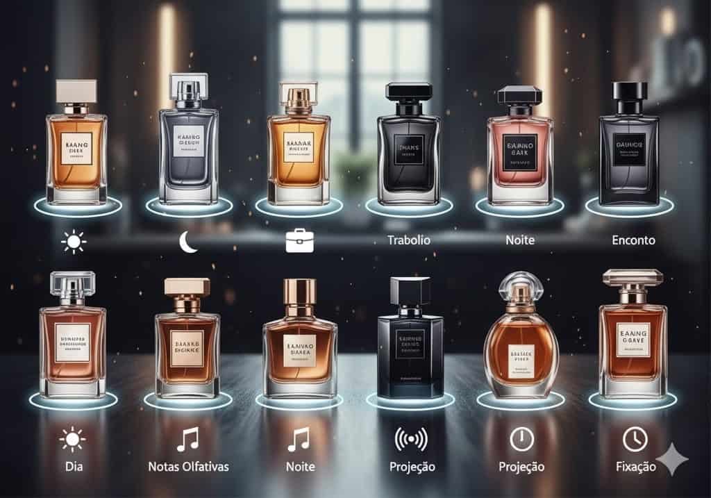 Melhores perfumes masculinos de 2025: 12 escolhas certeiras para cada ocasião (com notas, projeção e fixação)