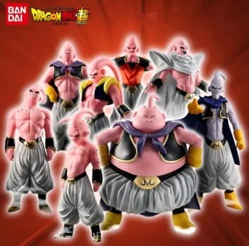 Pack 5 Majin Boo Dragon Ball Figura De Ação Boo Evil