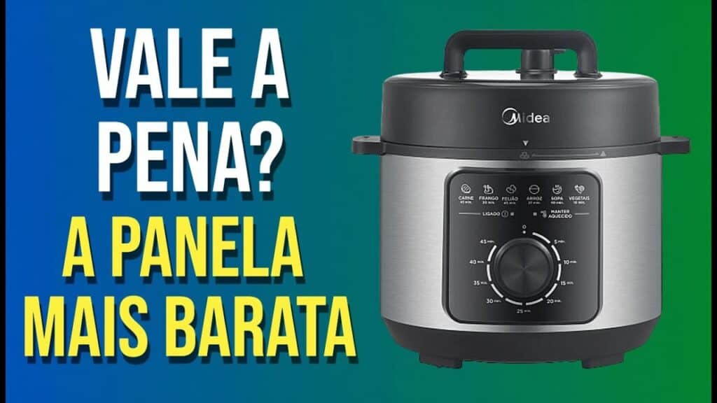 Panela de Pressão Elétrica Midea PPM4: Review Completo Após 6 Meses de Uso