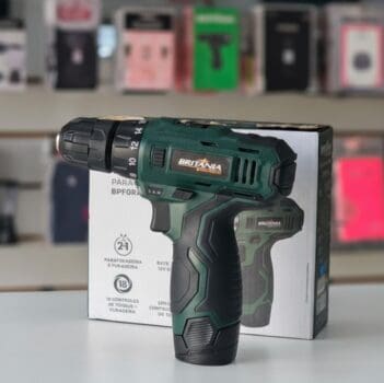 Parafusadeira Britânia Hobby Bpf03 2 Em 1 Furadeira Cor Verde tropical