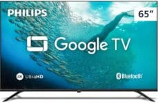 PHILIPS, Smart TV, 65'' 4K UHD, 65PUG7019/78, Google TV, Comando de Voz, HDR