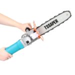 Eletrosserra Kit Completo Motosserra Adaptador TSKSE-01 + Esmerilhadeira Lixadeira Tssaper