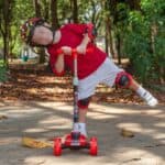Patinete Infantil Dobravel 3 Rodas Base Scooter Até 70 Kg