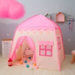 Linda Barraca Infantil Menina Modelo Casa Castelo Dobrável