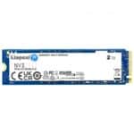Ssd M.2 2280 Nvme 2tb Kingston Nv3 Pcie Gen 4.0 Snv3s/2000g Azul