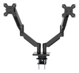 Promotop: As melhores Promoções,cupons e descontos! Suporte Articulado P/ 2 Monitores Zinnia Nimbo 210 13 A 32 cor Preto