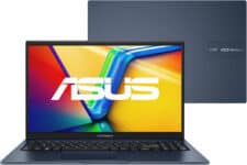 Notebook ASUS Vivobook 15, Intel Core i5, 16 GB, 512 GB SSD W11 Home, 15.6” FHD, Quiet Blue -X1504VA-NJ1745W
