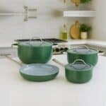 Jogo De Panelas Indução 4 Peças Berlin Verde Casambiente