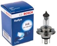 Bosch Lâmpada de Farol H4 Bosch Rallye – 12V 100/90W Halógena