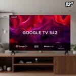 Smart TV 32″ TCL HD LED 32S42 Google TV 2 HDMI