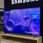 Samsung Smart TV 75″ Crystal UHD 4K U8100F 2025