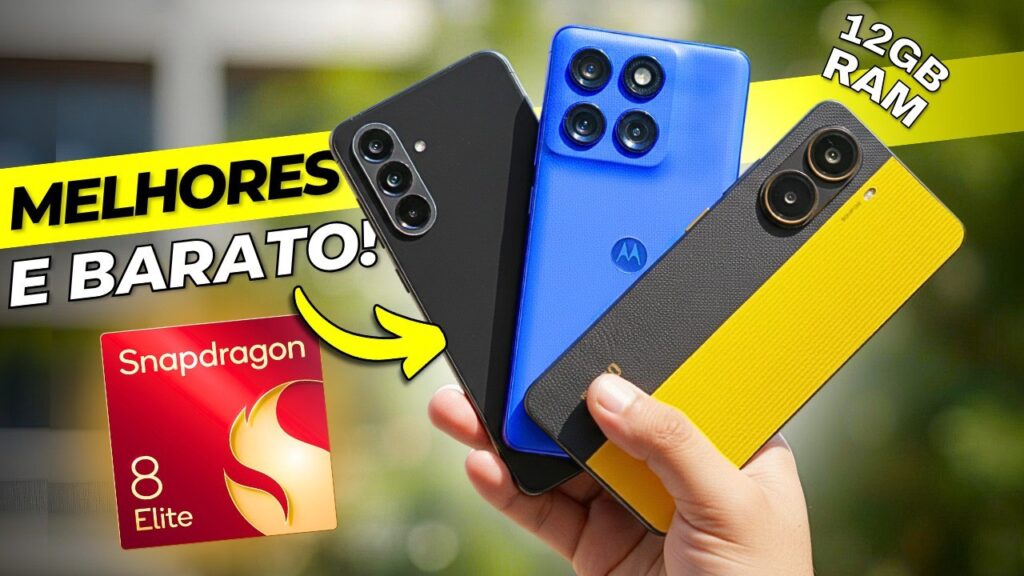 Melhores Celulares Bons e Baratos de 2025: Potência e Custo-Benefício que Impressionam! Melhores Celulares Bons e Baratos de 2025: Potência e Custo-Benefício que Impressionam!