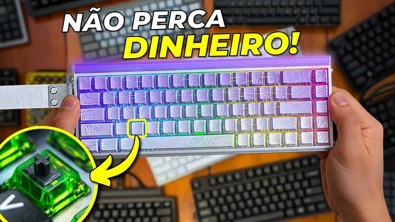 TOP 7 Teclados Mecânicos BOM e BARATO (2025): custo-benefício de verdade para jogar e trabalhar TOP 7 Teclados Mecânicos BOM e BARATO (2025): custo-benefício de verdade para jogar e trabalhar