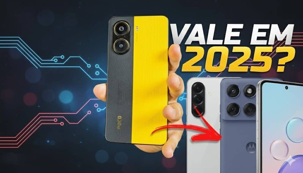 POCO X7 Pro ainda vale a pena em 2025? Comparativo sincero com Galaxy A56, Edge 60 Fusion e S24 FE
