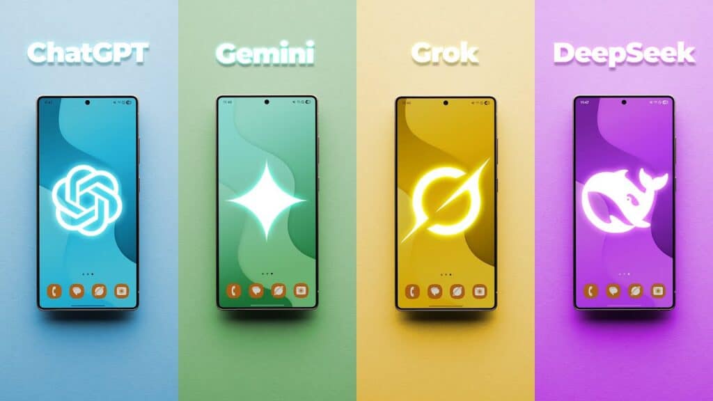 Quem é o verdadeiro Rei da IA? Comparativo completo entre ChatGPT, Gemini, Grok e DeepSeek