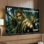 Smart TV DLED 58″ 4K Toshiba 58C350NS VIDAA 3 HDMI 2 USB Wi-Fi
