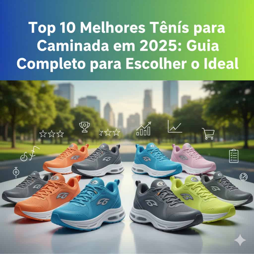 Top 10 Melhores Tênis para Caminhada em 2025: Guia Completo para Escolher o Ideal