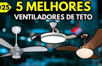 TOP 5 Melhores Ventiladores de Teto de 2025 para Comprar
